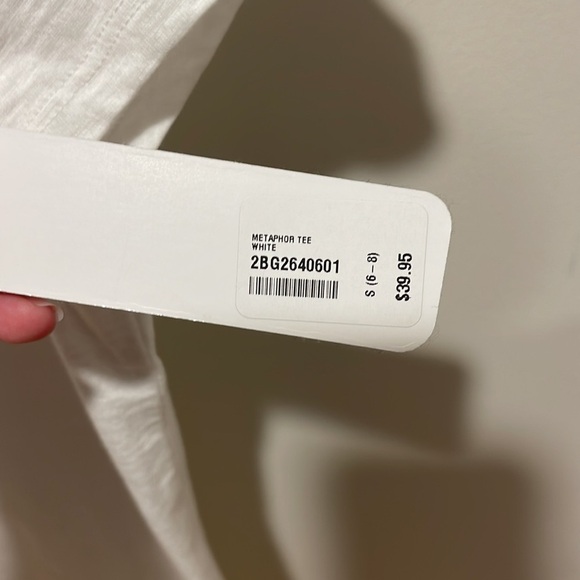 NWT Soft Surroundings Metaphor Tshirt White Small - Picture 5 of 7